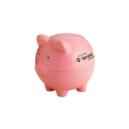 Pink Piggy Bank Stress Shape-2