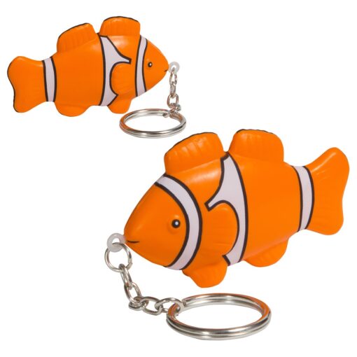 Clown Fish Stress Reliever Key Chain-2